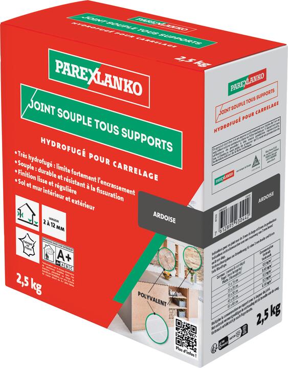 JOINT SOUPLE TOUS SUPPORTS ARDOISE 2.5KG